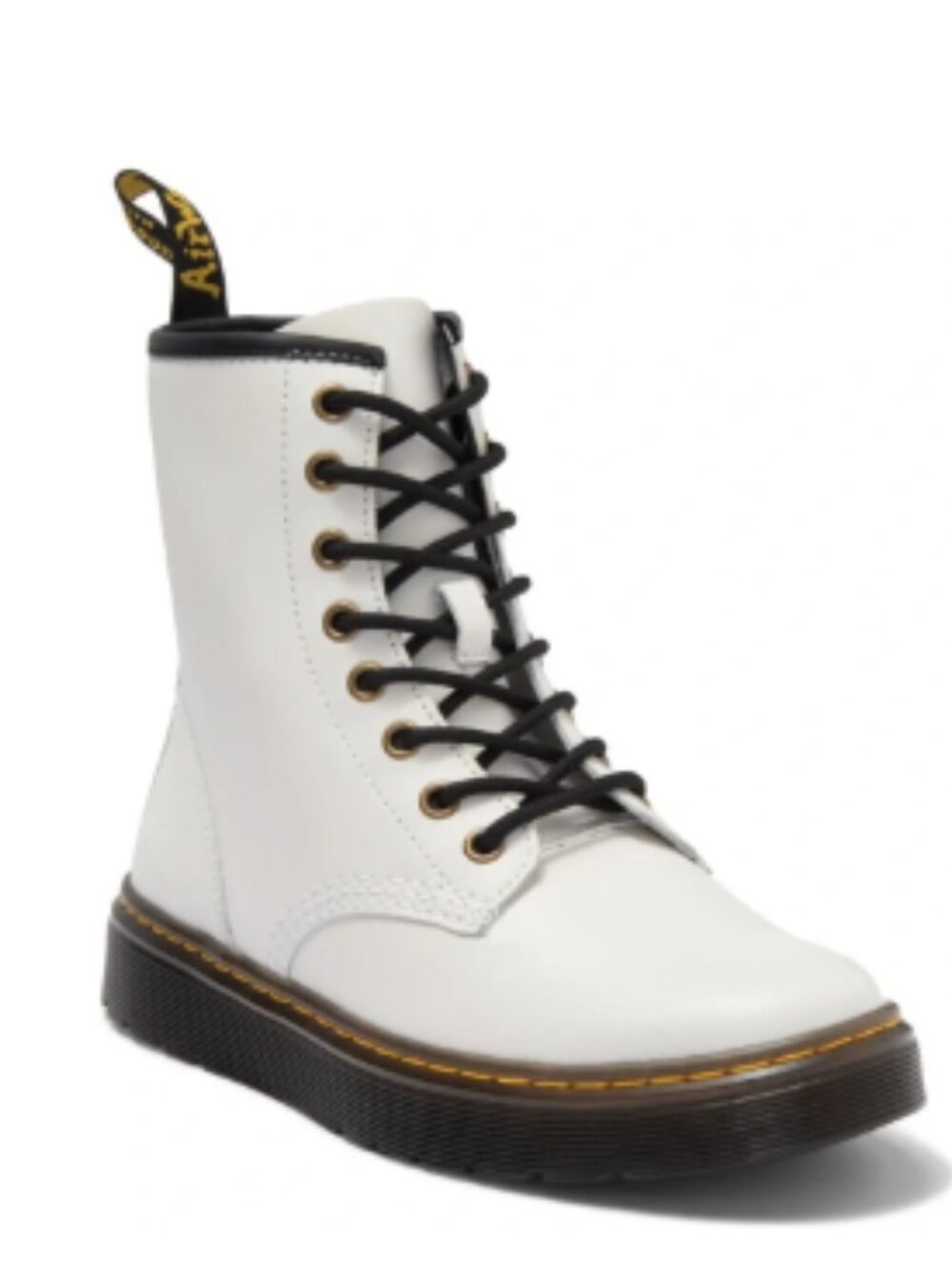 Dr. Martins Zavala Combat Boot White Size 7